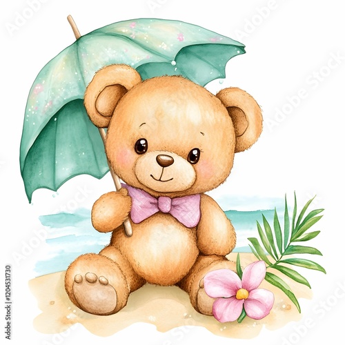 Adorable teddy bear clipart