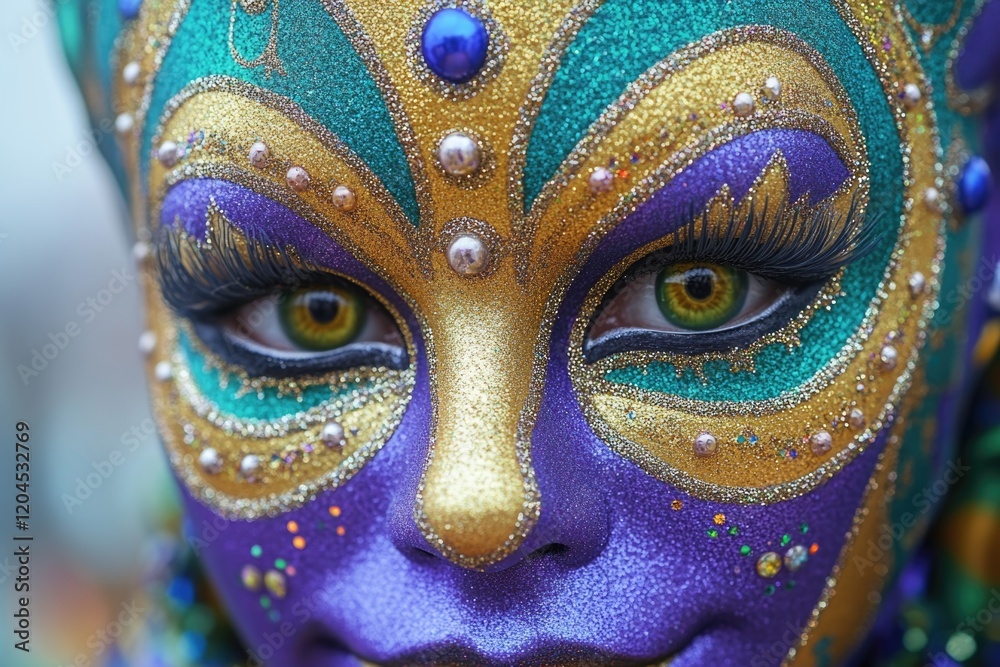 A close-up shot of a person's face covered by a mask, great for use in surveillance or mystery settings A close-up shot of a person's face covered by a mask, great for use in surveillance or mystery settings