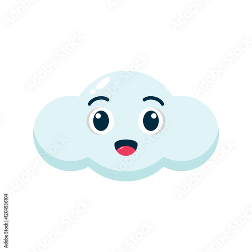Doodle happy sun cartoon character