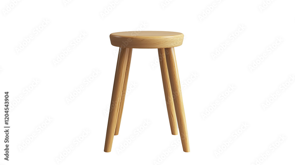 Stool on white background ,high resolution Stool on white background ,high resolution