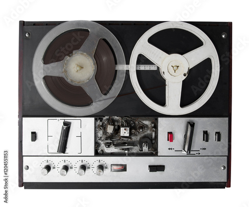 Vintage audio tape recorder