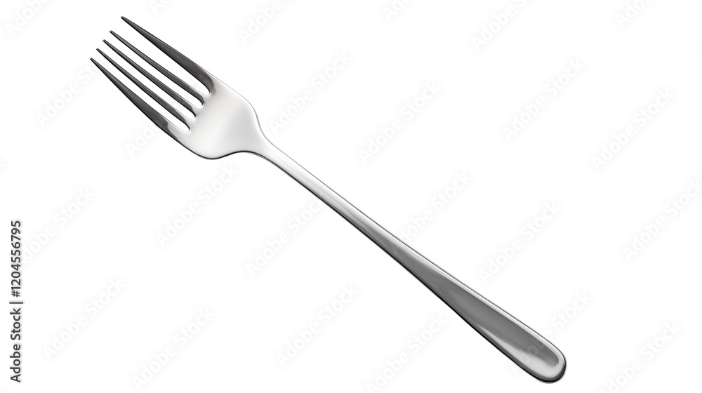 Elegant Silver Fork on Black Background Perfect for Restaurant Menus Food Blogs and Culinary Websites Elegant Silver Fork on Black Background Perfect for Restaurant Menus Food Blogs and Culinary Websites