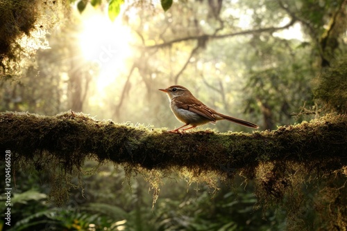 In the spring, Eurasian Wrens, scientifically known as Troglodytes troglodytes, are noted for their singing and mating behaviors