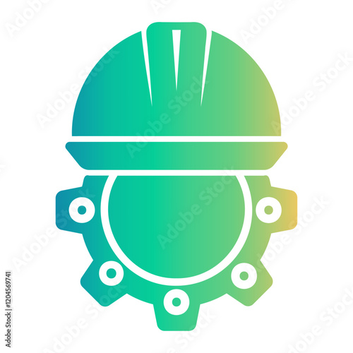 helmet Gradient icon