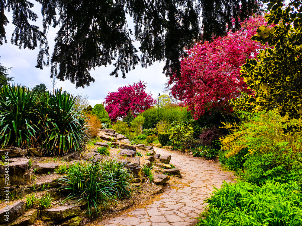 Fototapeta premium flowers in the garden