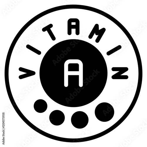 vitamin a gradient icon