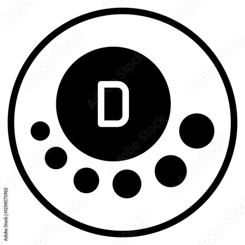 vitamin d gradient icon