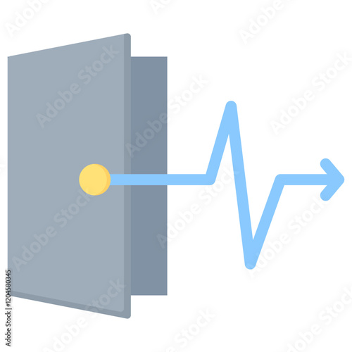 Exit Strategy Flat Icon