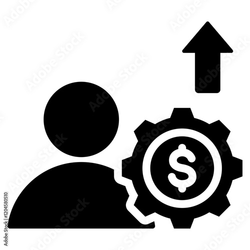 Entrepreneurship Glyph Icon