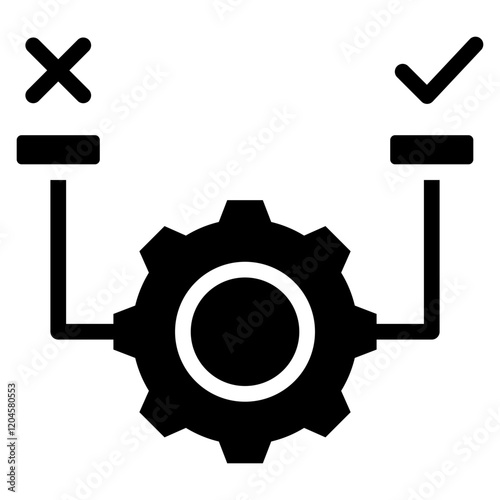 Feasibility Glyph Icon