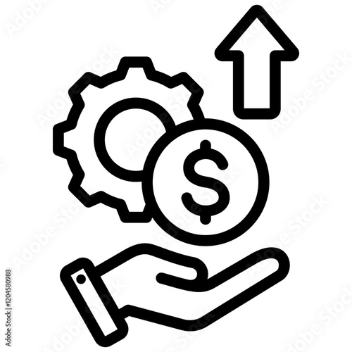 Monetization Outline Icon