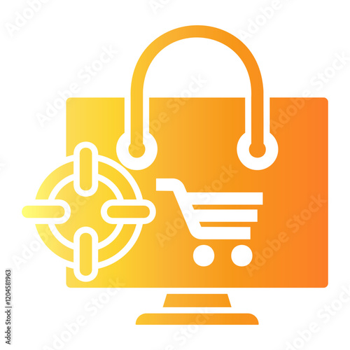 ecommerce Gradient icon