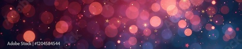 Vibrant bokeh lights create a stunning backdrop for any design or creative project.
