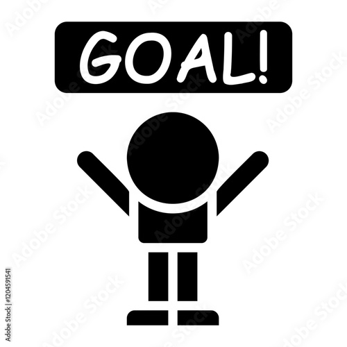 goal Solid icon