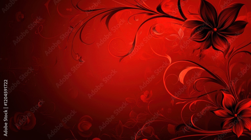 Valentine’s Day greeting card background template with heart shape Valentine’s Day greeting card background template with heart shape
