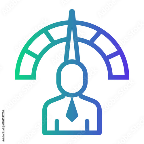 performance Line Gradient Icon
