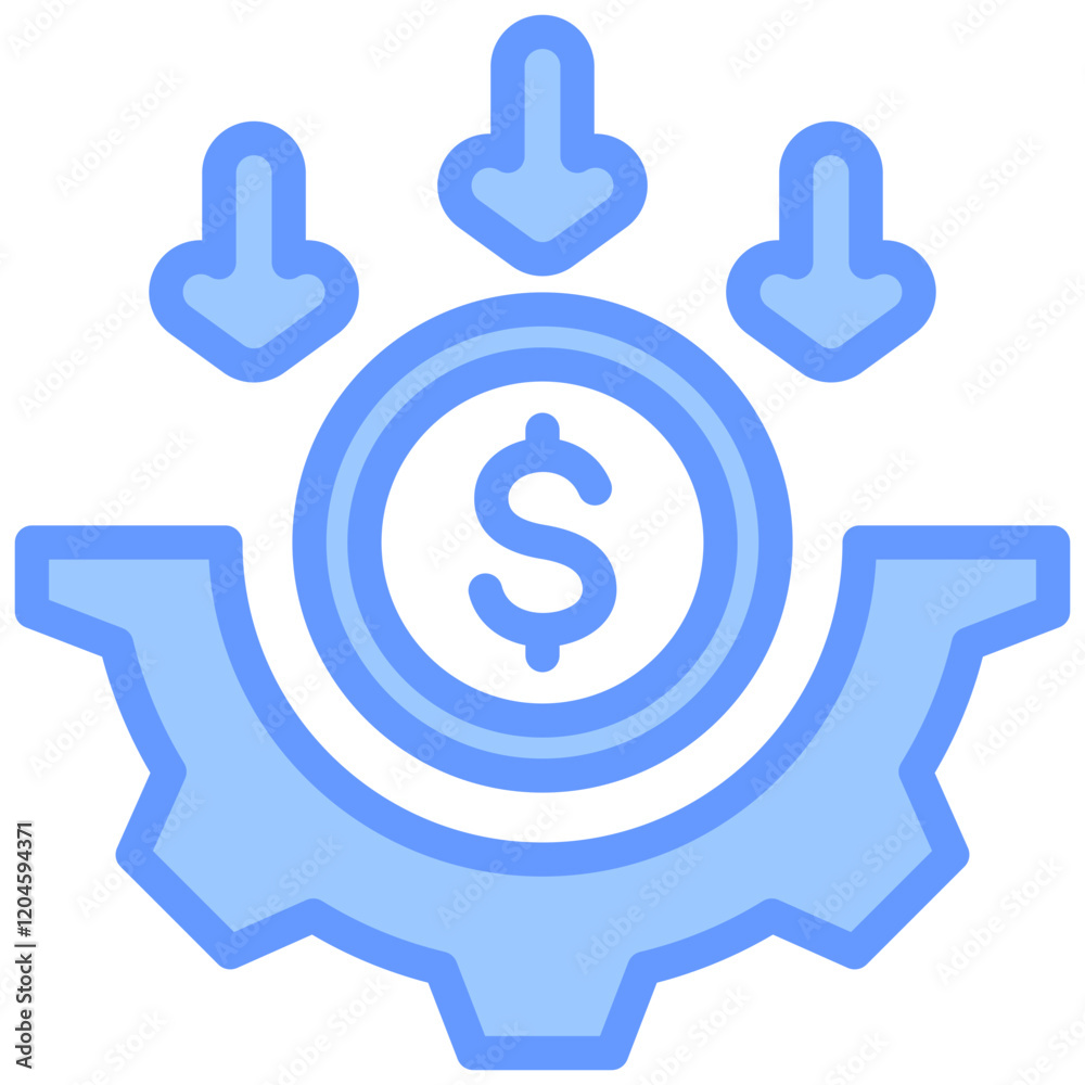 Cost Effective Blue Icon