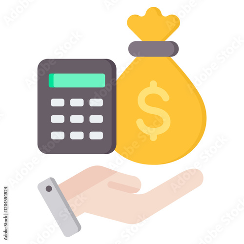 Budget Flat Icon