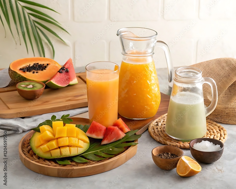 orange juice and fruits orange juice and fruits
