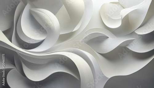 soft white tones and shapes abstracted