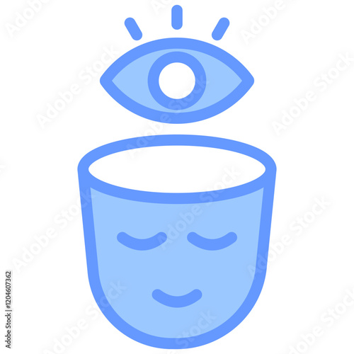 Perception Blue Icon