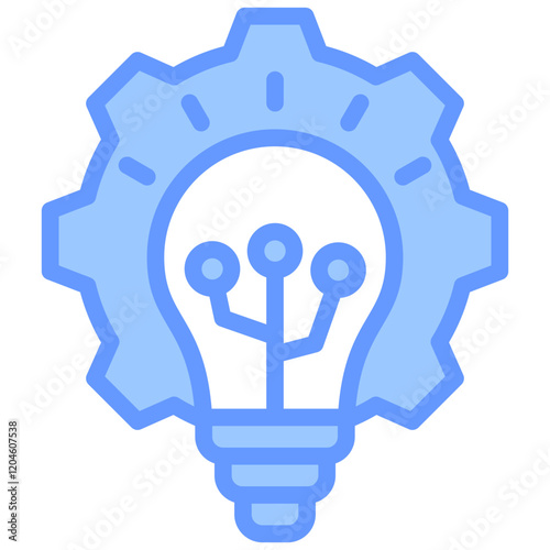 Innovation Blue Icon