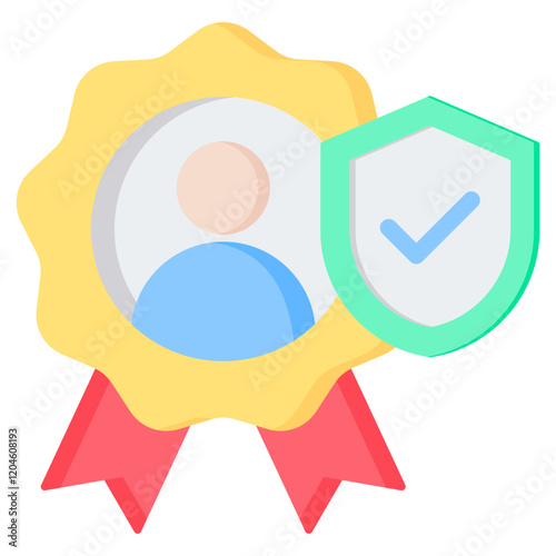 Trustworthiness Flat Icon