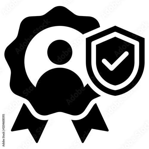 Trustworthiness Glyph Icon