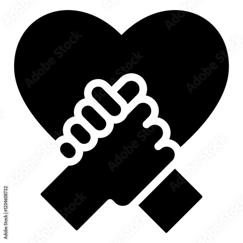 Friendship Glyph Icon