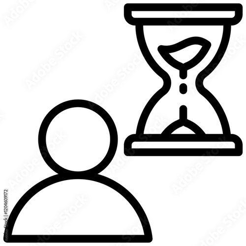 Patience Outline Icon