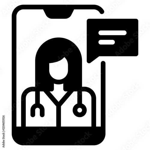 Telehealth Consultation Icon