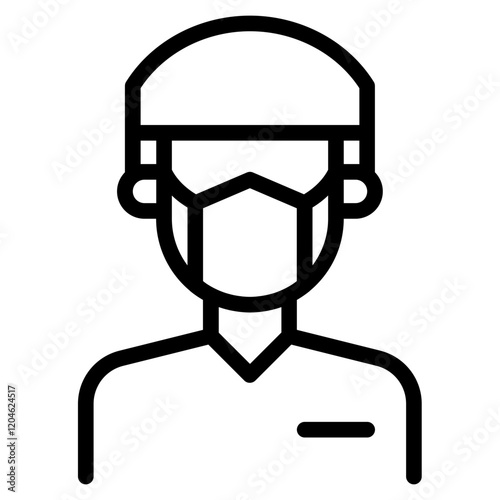 Healthcare Worker in Protective Gear