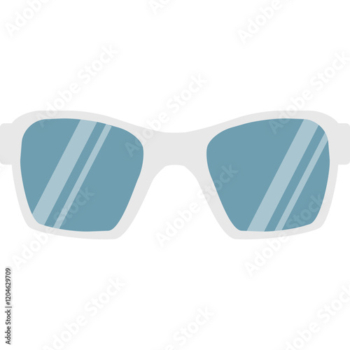 eyewear glasses eyeglass lens vector