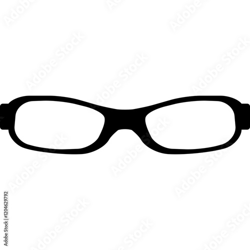 eyewear glasses eyeglass lens vector