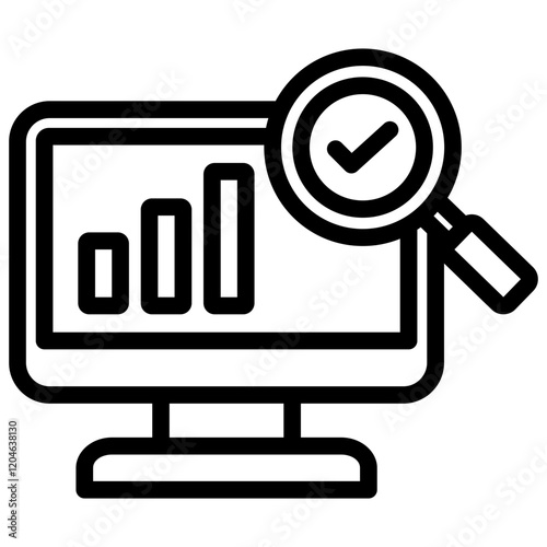 Data Integrity Outline Icon