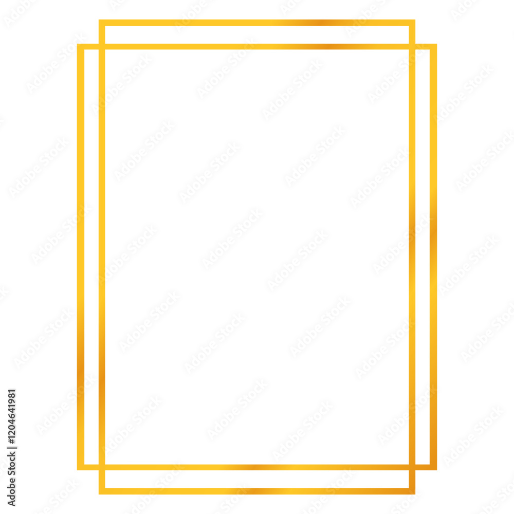 Golden frame border Golden frame border