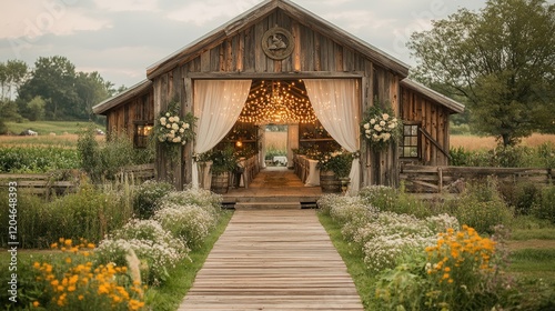 Rustic Barn Wedding Venue, A Dreamy Countryside Setting