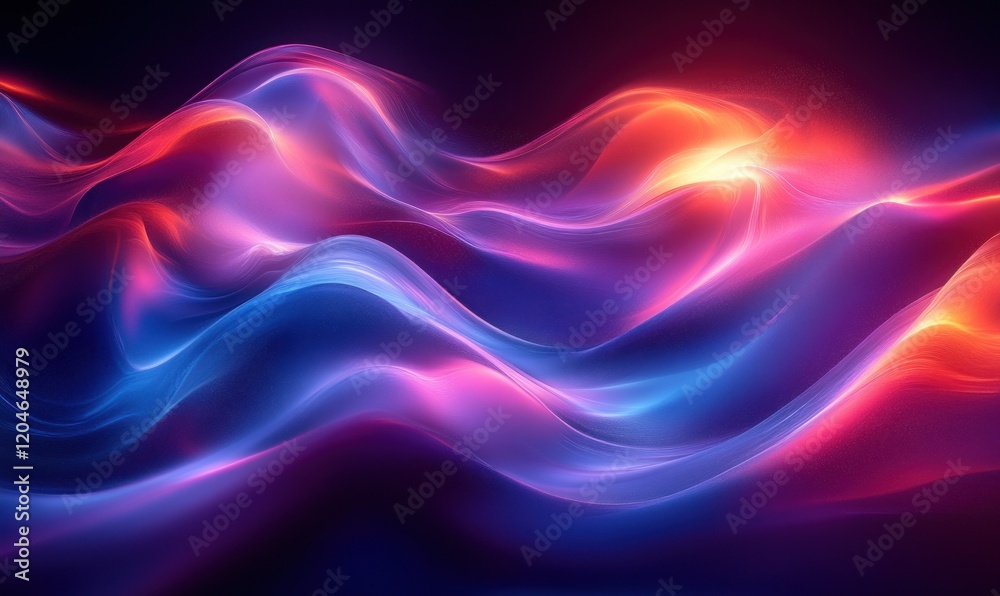Futuristic Abstract Minimalist 3D Render of Smooth Shapes in Blue and Purple Gradient Futuristic Abstract Minimalist 3D Render of Smooth Shapes in Blue and Purple Gradient