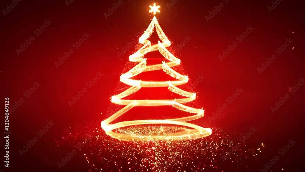 A festive red background with sparkling snowflakes, perfect for holiday-themed designs. A festive red background with sparkling snowflakes, perfect for holiday-themed designs.