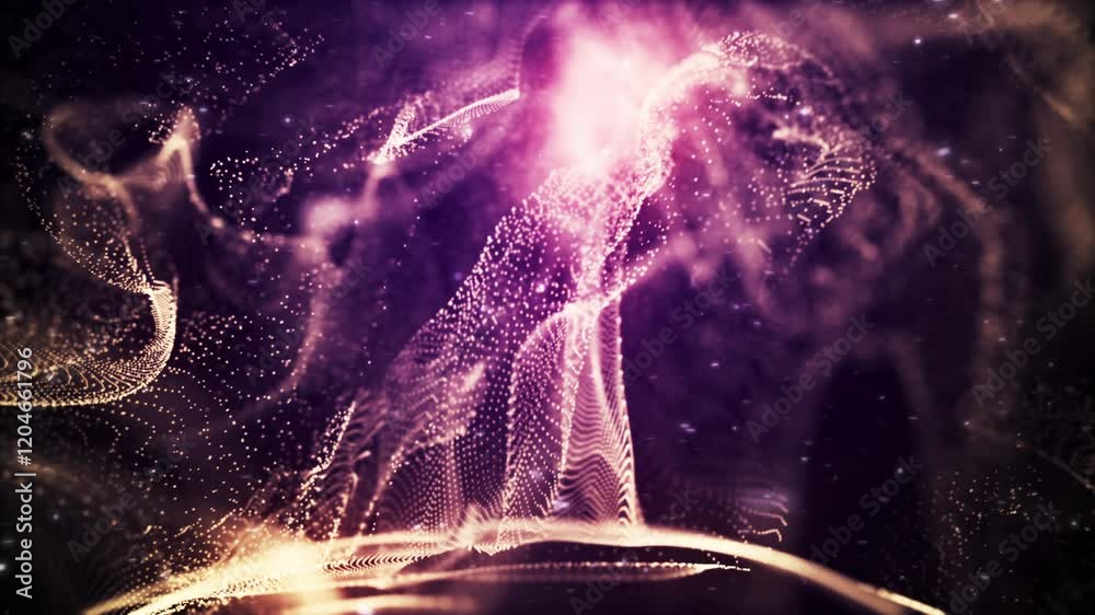 4K Abstract Colors BG Sand Dust Universe, Colors, the scattering of the sands, their scattering, the scattering of the pieces as a particular, the background display. 4K stock video