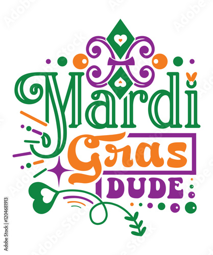 mardi gras dude svg