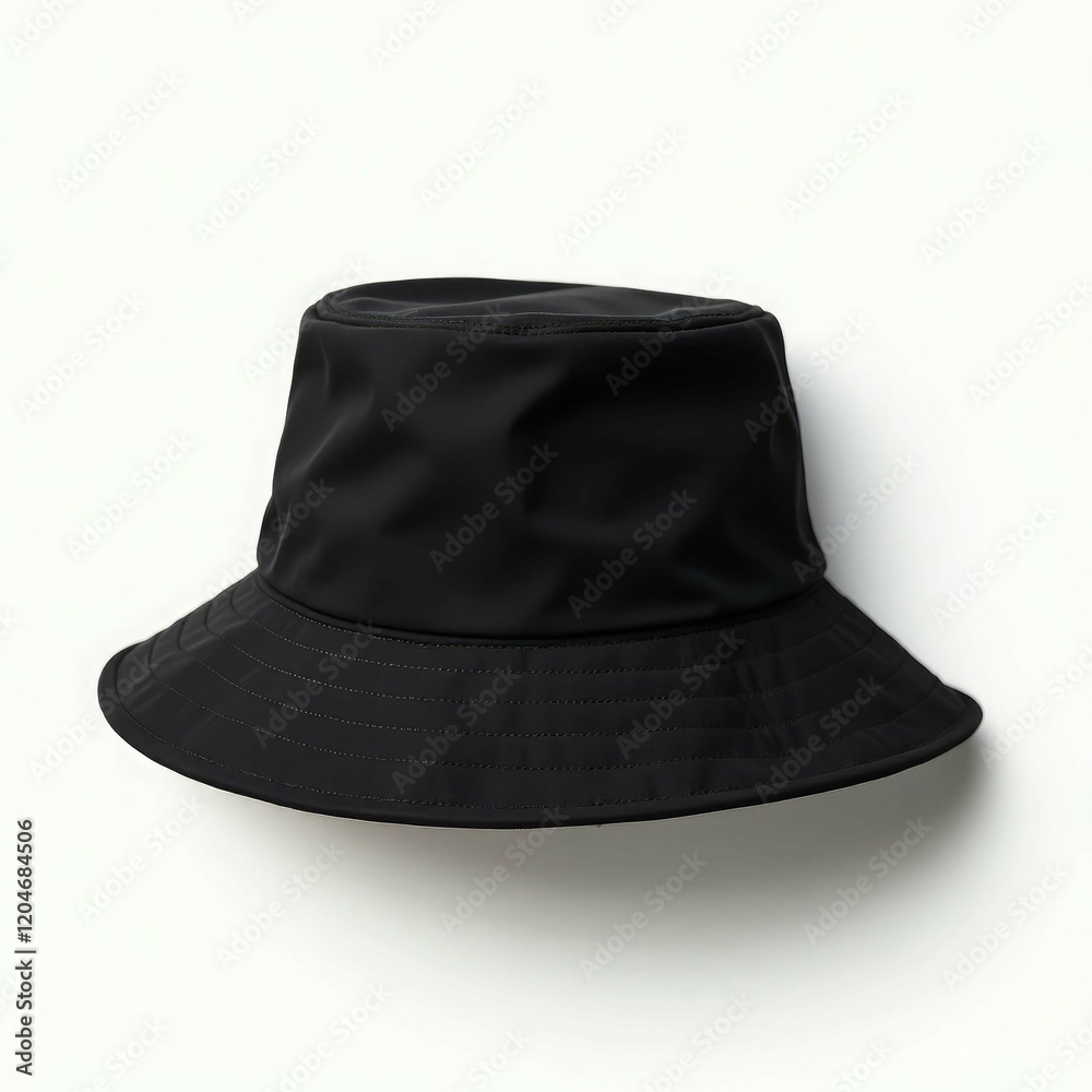Black bucket hat unisex accessory Black bucket hat unisex accessory