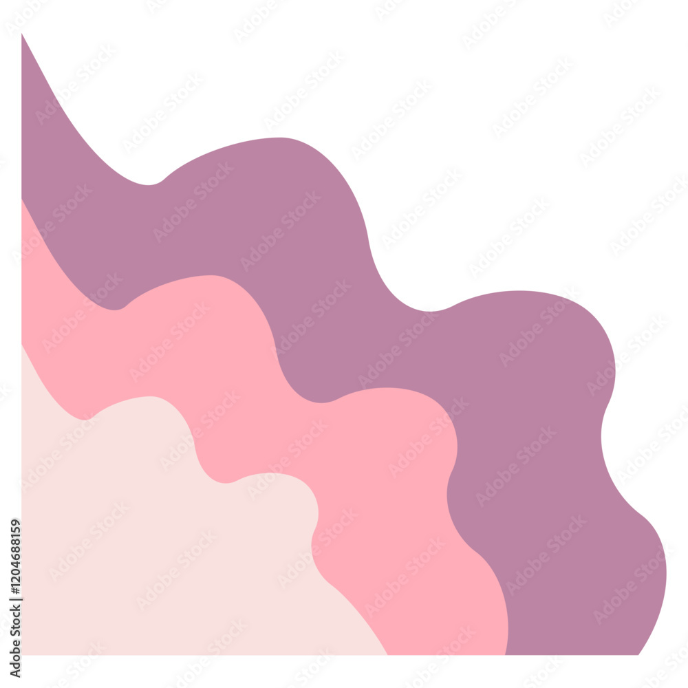 Corner blob vector Corner blob vector