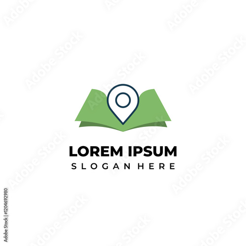 Green book logo, combination ...
