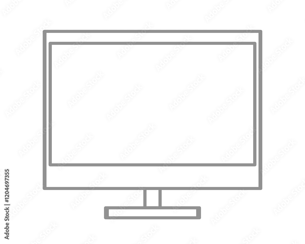 Doodle Icon monitor tv or computer illustration on transparent that can be use for background, slide view, social media, sticker, scrapbook and etc. | Aesthetic with gray white color Doodle Icon monitor tv or computer illustration on transparent that can be use for background, slide view, social media, sticker, scrapbook and etc. | Aesthetic with gray white color