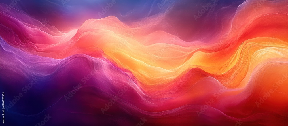 Abstract colorful wavy background. Abstract colorful wavy background.
