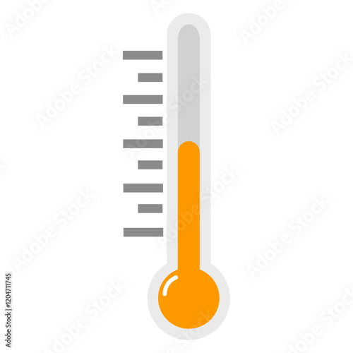 thermometer with warm temperature