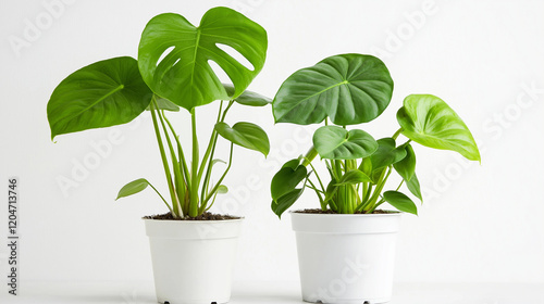 Wallpaper Mural green plants in pots, plant in a pot Torontodigital.ca