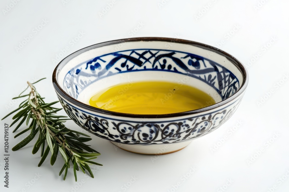 Classic Middle Eastern labneh served with olive oil on a white backdrop Classic Middle Eastern labneh served with olive oil on a white backdrop