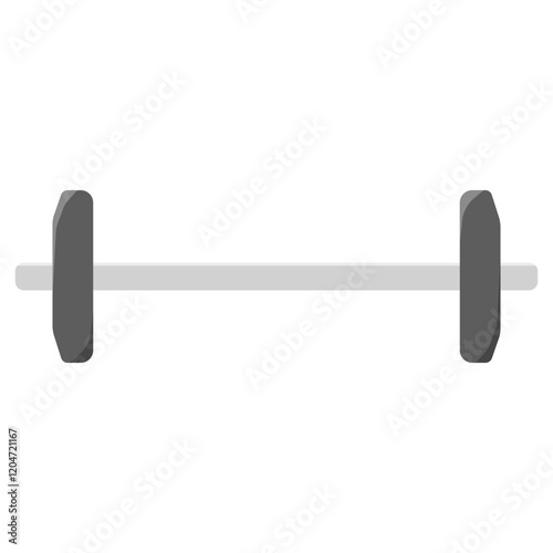dumbbell isolated on white